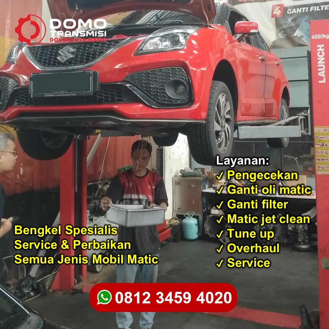 Rekomendasi Bengkel Mobil Matic Jakarta Resmi Bergaransi