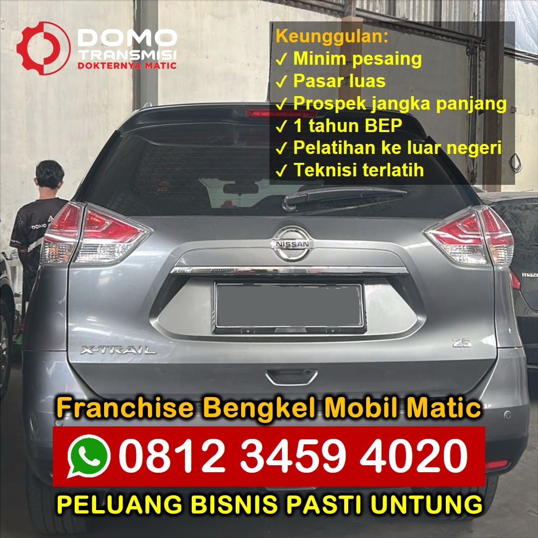 Aman dan Untung dengan Franchise Bengkel Mobil Matic Terpercaya Disini!