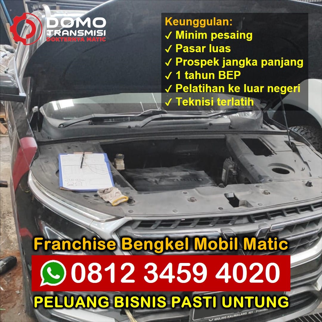 Dijamin Untung! Peluang Bisnis Bengkel Mobil Matic Prospektif Jangka Panjang