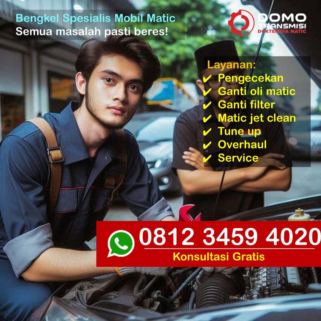 Service Mobil Matic Tangerang Cepat dan Bergaransi