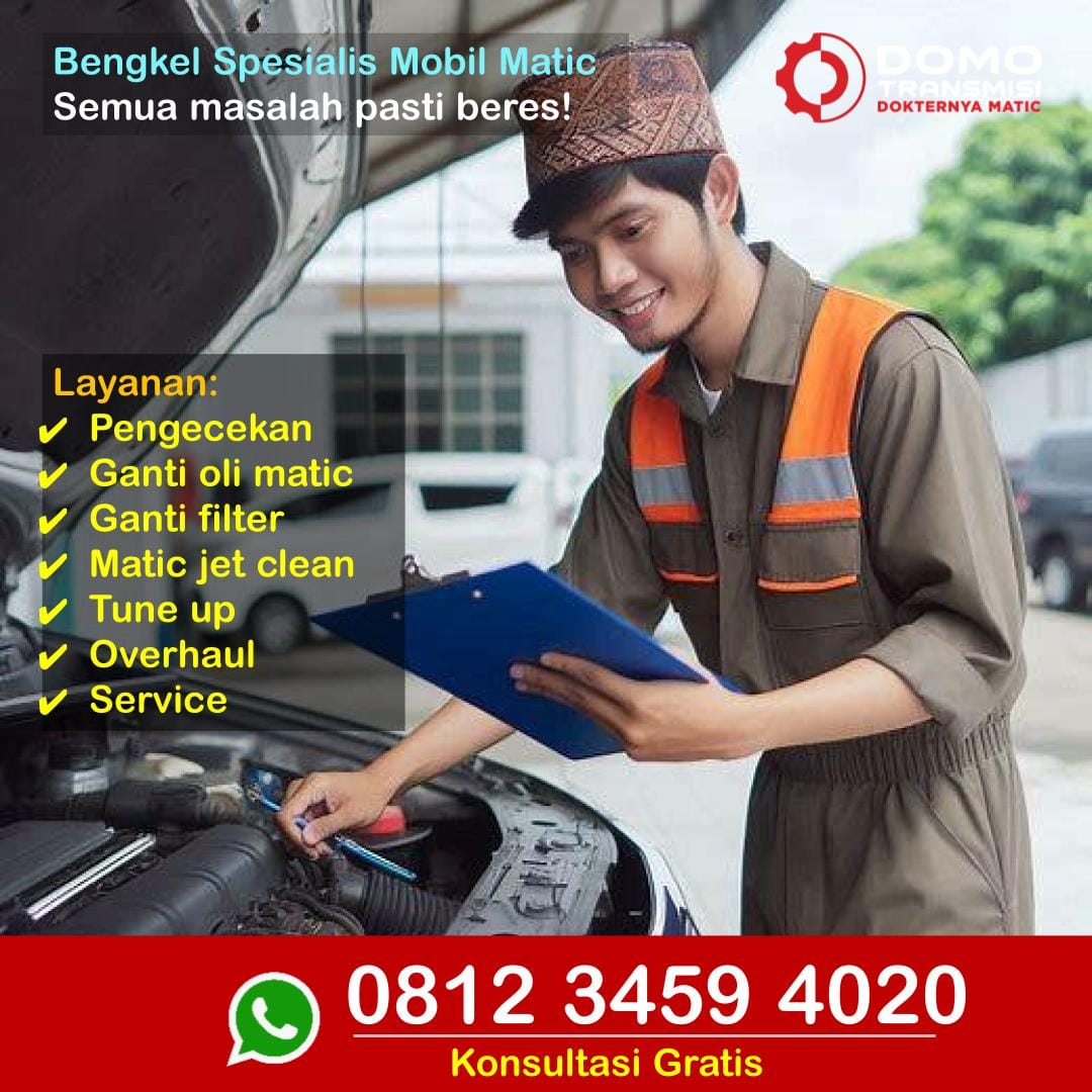 Layanan Bengkel Mobil Matic Mitsubishi di Bintaro