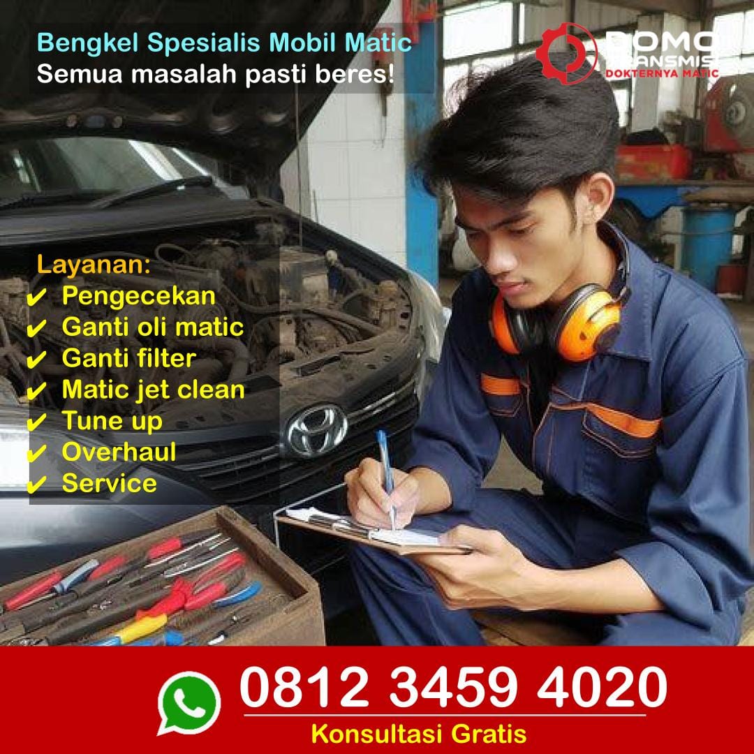 Andalkan Bengkel Mobil Matic Surabaya Bergaransi Resmi