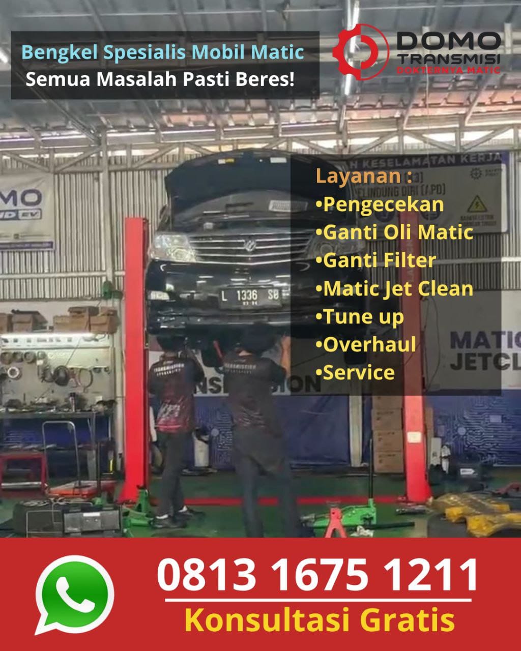 Servis Lengkap dan Cepat di Bengkel Mobil Outlander Pontianak