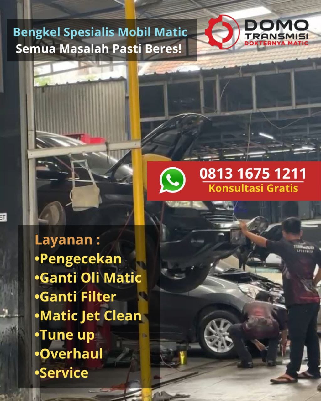 Teknisi Handal Siap Layani di Bengkel Mobil Honda WRV Pontianak