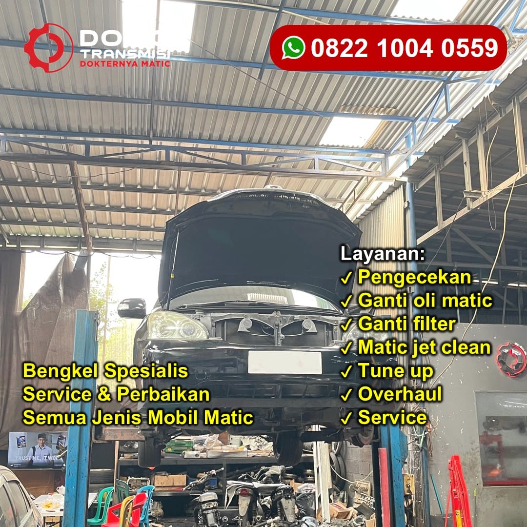 Promo Bengkel Ganti Oli Mobil Tangerang Spesialis Matic Awet