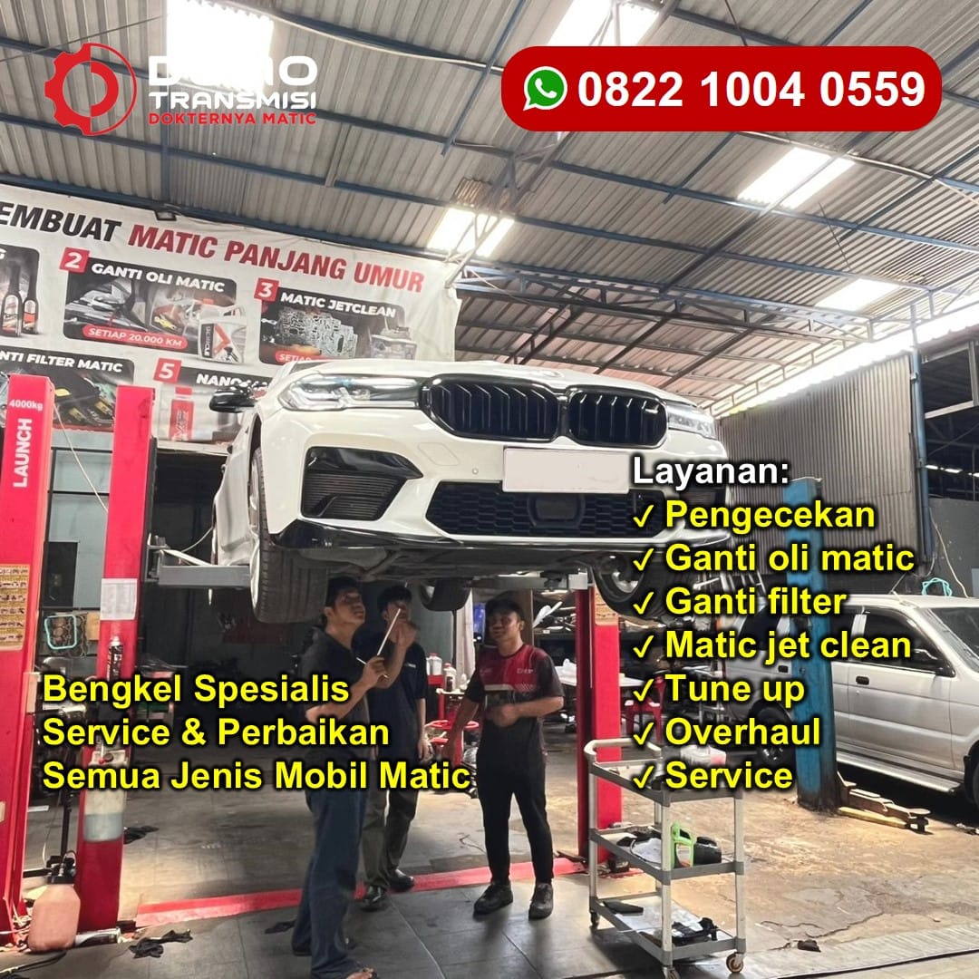 Bengkel Spesialis Mobil Mitsubishi Matic Tangerang Pakai Teknologi Canggih!