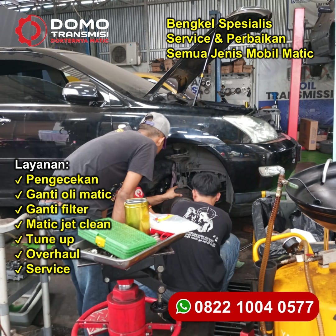 Solusi Transmisi Lemas di Bengkel Mobil Nissan Matic Bandung Dijamin Beres