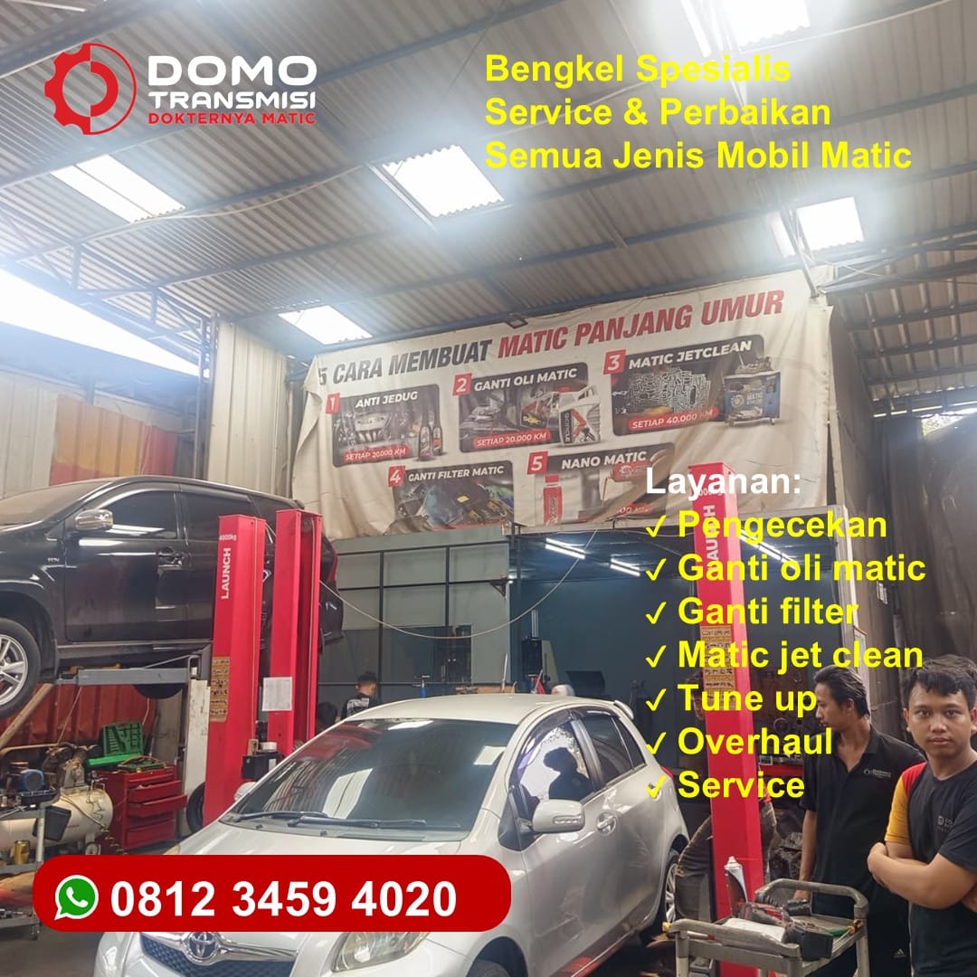 Perjalanan Jauh Aman service transmisi matic Rush jakarta barat Tanpa Antre Lama